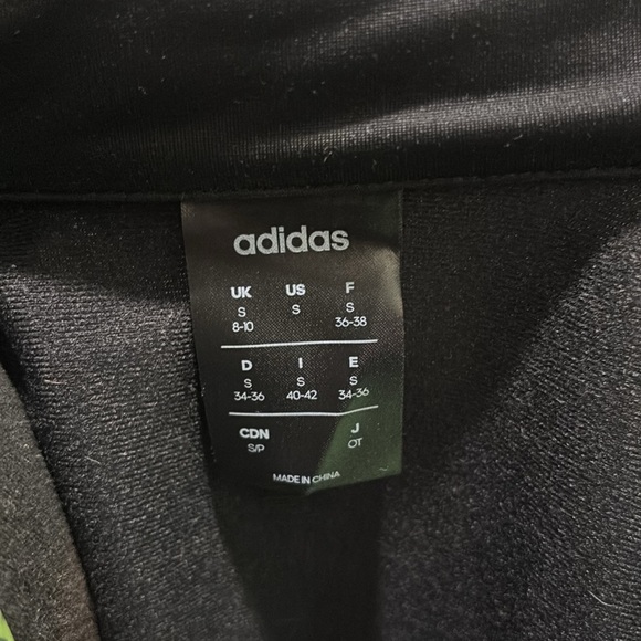 Women’s Small Adidas Tricot 3-Stripes Track Jacket - Picture 6 of 6